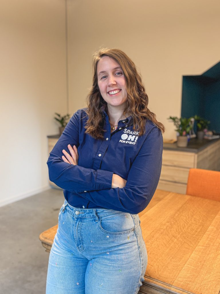Elodie SIMON, chargée de communication et événementiel pour SPARKOH!