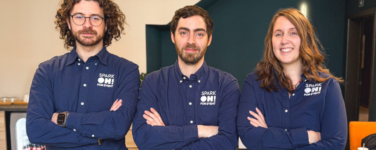 L'équipe événementielle de SPARKOH! FOR EVENT pour organiser vos événements professionnels en Belgique, dans le Hainaut
