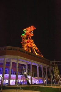 châssis à molettes illuminé