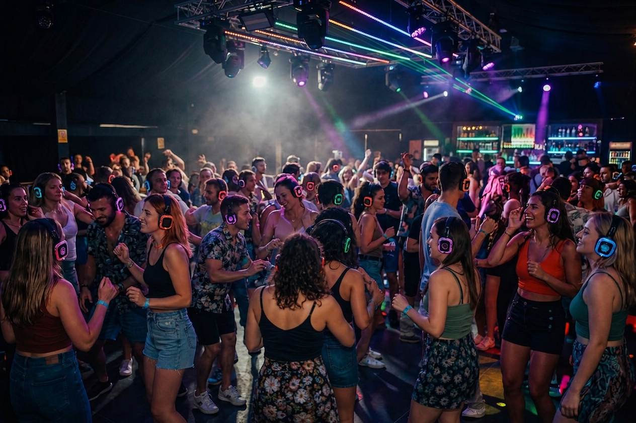 silent disco night au SPARKOH!