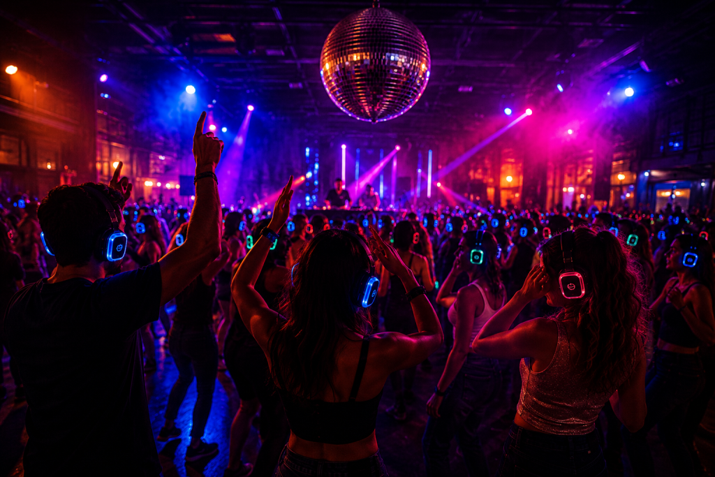 silent disco night